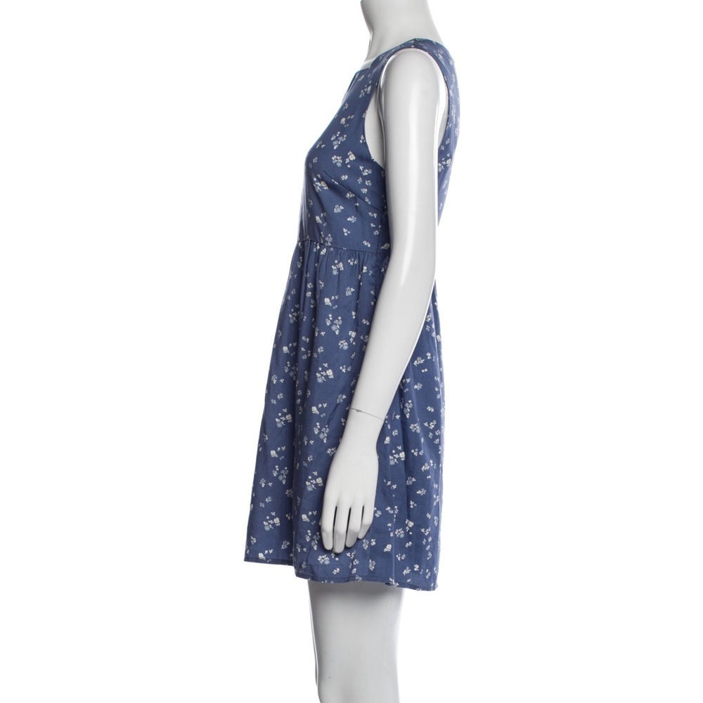 Reformation Tanner Dress Light blue with white floral print - Picture 3 of 9